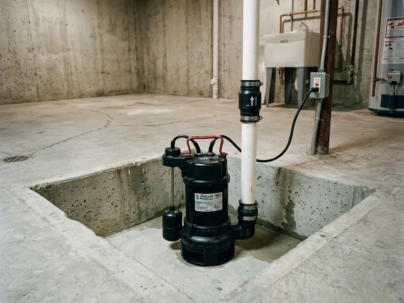 Sump Pump Installation Plumber in Blue Mountain, AR